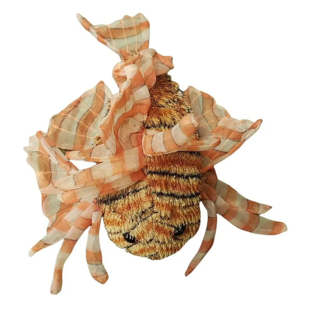 Webkin Ganz Orange Lionfish Stuffed Plush
